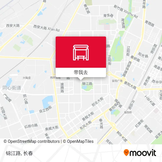 锦江路地图