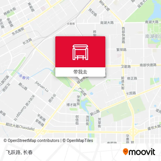 飞跃路地图