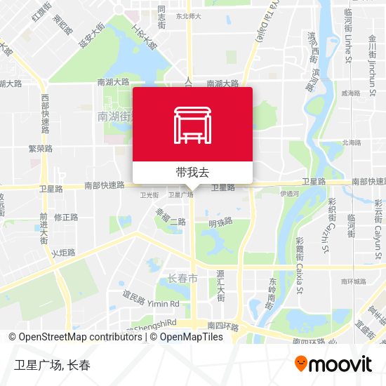 卫星广场地图