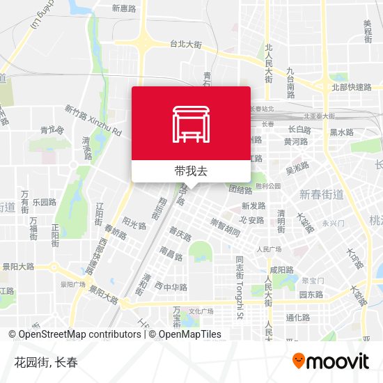 花园街地图
