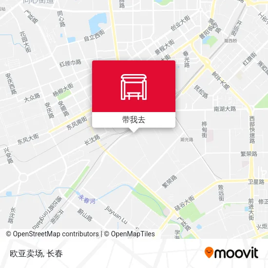 欧亚卖场地图