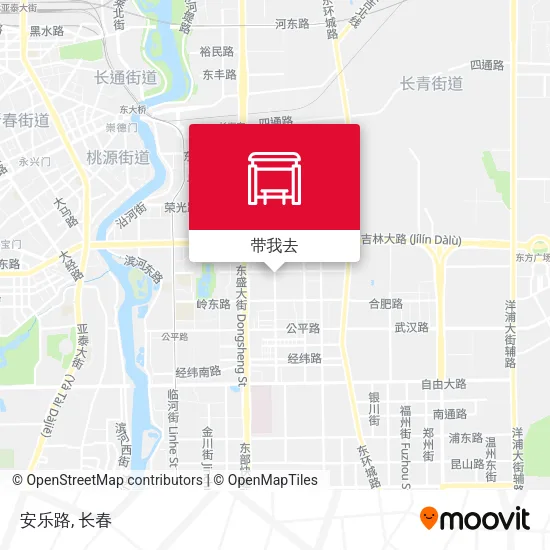安乐路地图