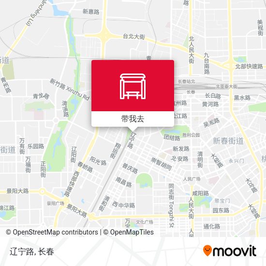 辽宁路地图