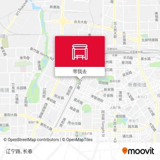 辽宁路地图