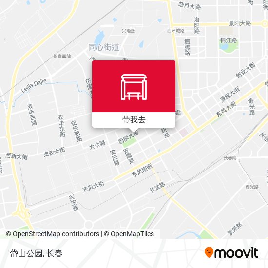 岱山公园地图