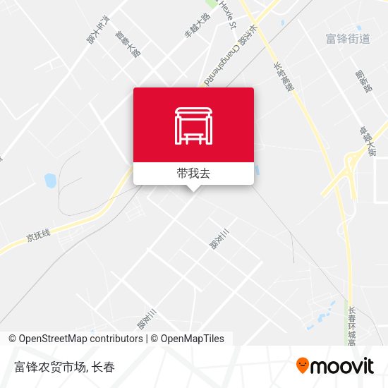 富锋农贸市场地图