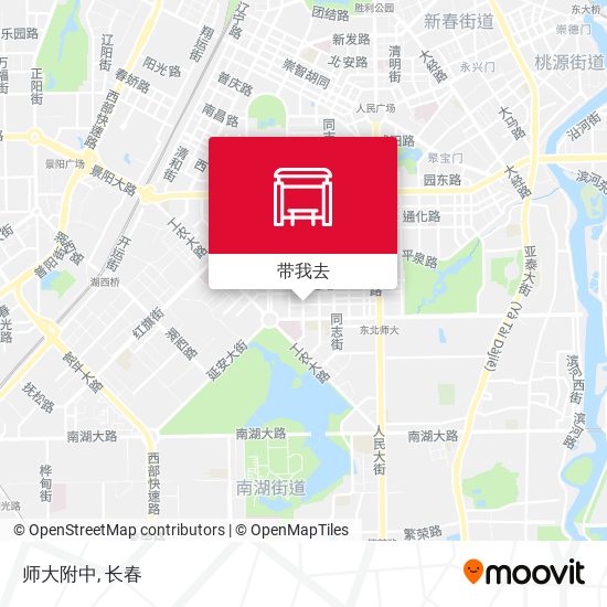 师大附中地图