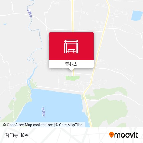 普门寺地图