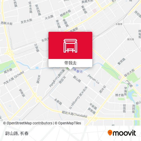 尉山路地图