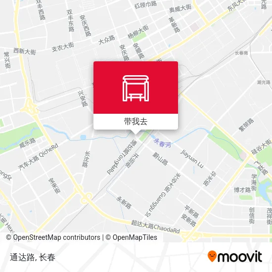 通达路地图