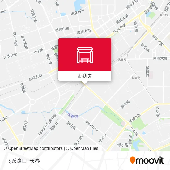飞跃路口地图