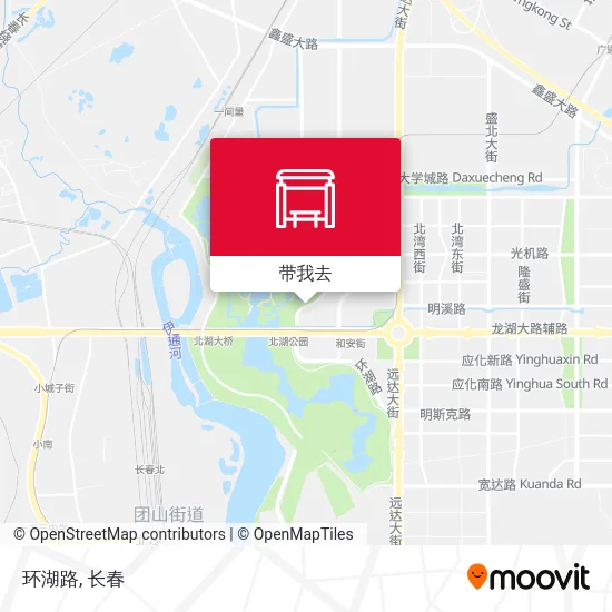 环湖路地图