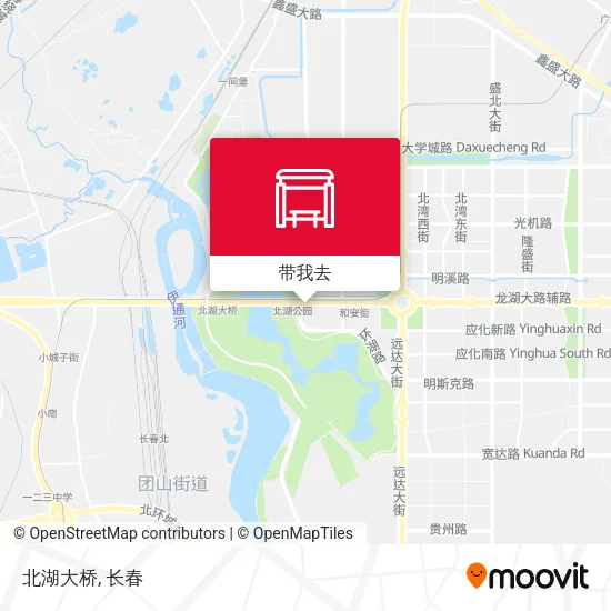 北湖大桥地图