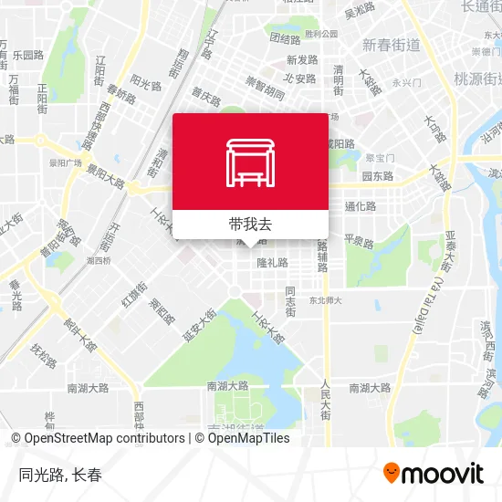 同光路地图