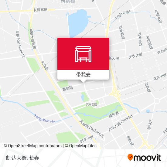 凯达大街地图