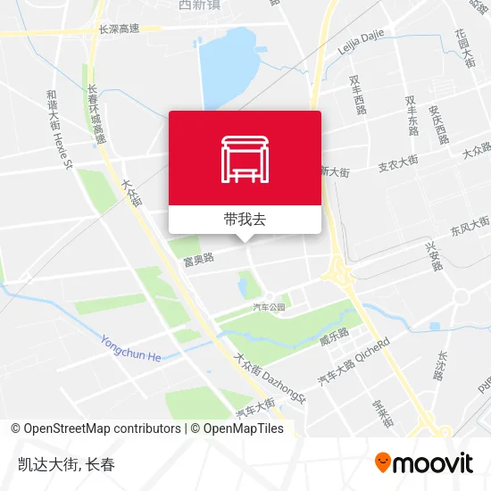 凯达大街地图
