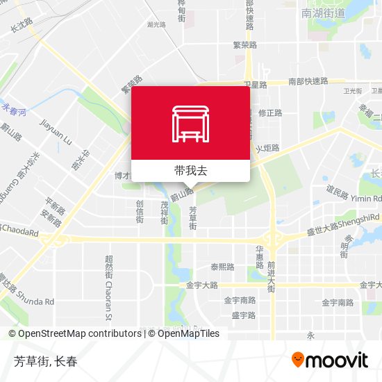 芳草街地图