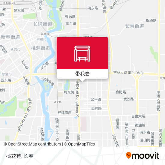桃花苑地图