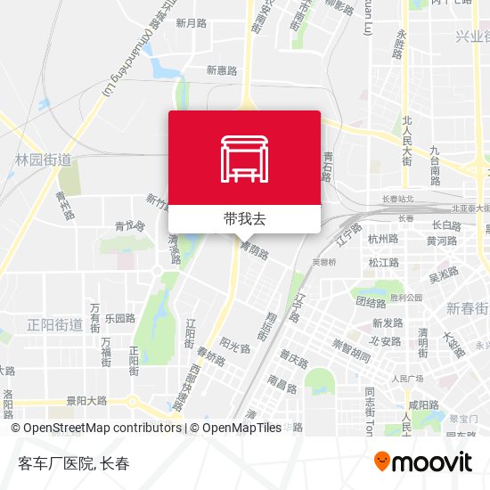 客车厂医院地图