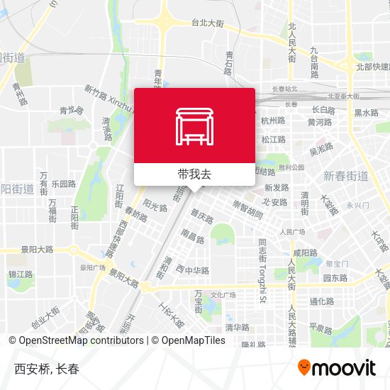 西安桥地图