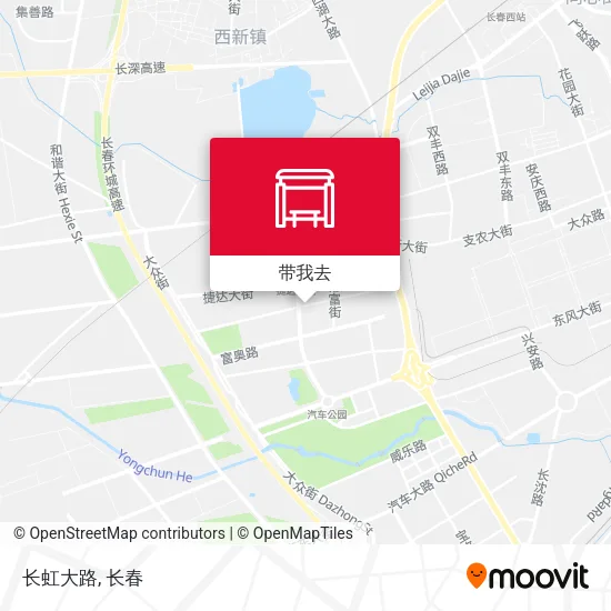 长虹大路地图