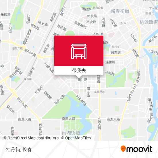 牡丹街地图