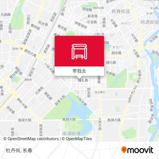 牡丹街地图