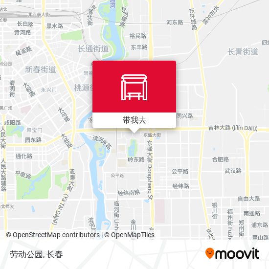 劳动公园地图