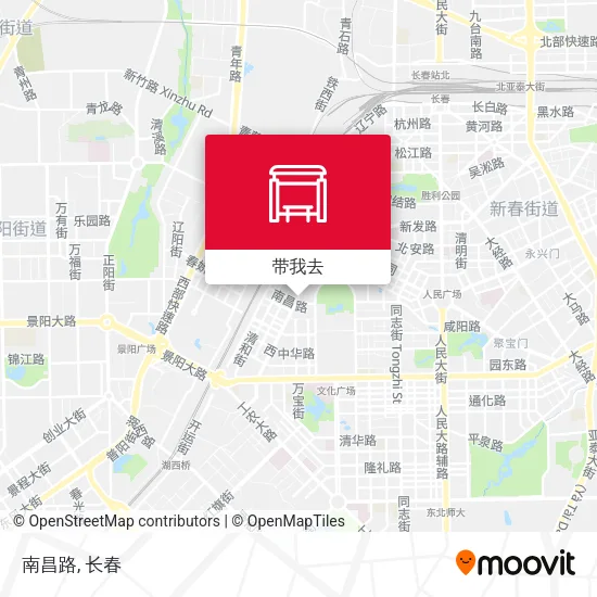 南昌路地图