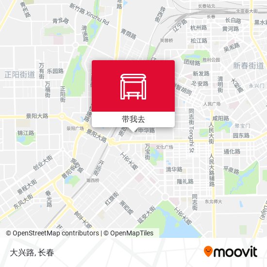 大兴路地图