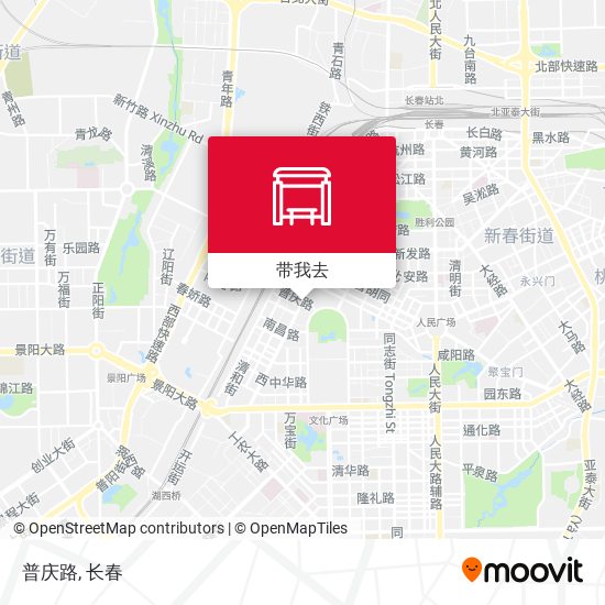 普庆路地图