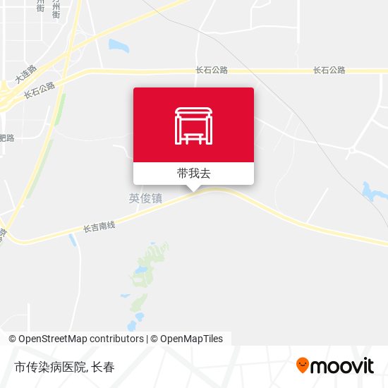 市传染病医院地图