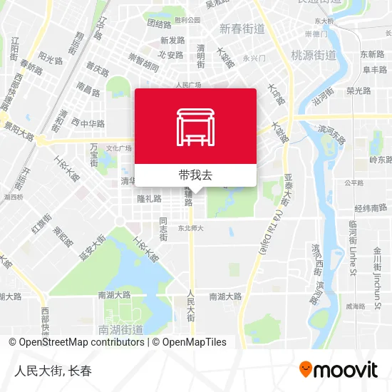 人民大街地图