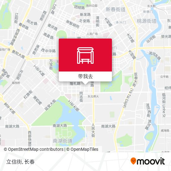 立信街地图