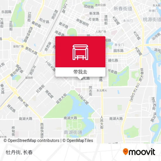 牡丹街地图