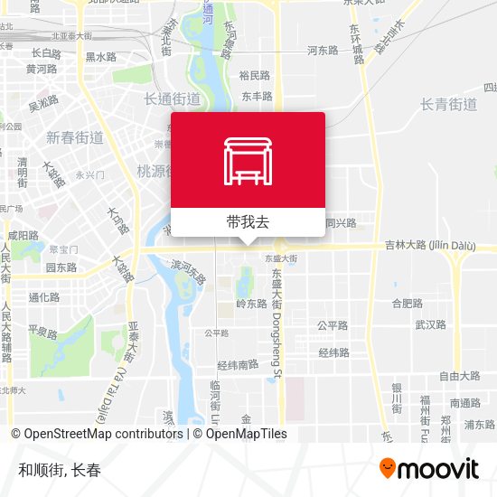 和顺街地图