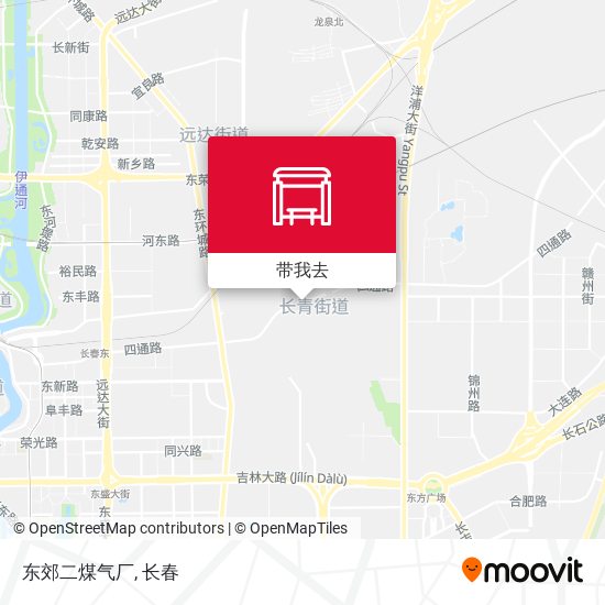 东郊二煤气厂地图