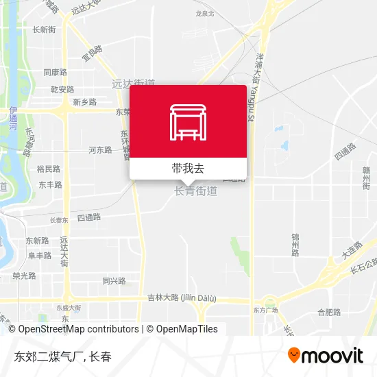 东郊二煤气厂地图