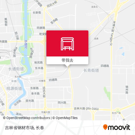 吉林省钢材市场地图