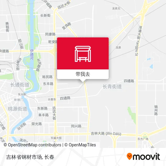 吉林省钢材市场地图