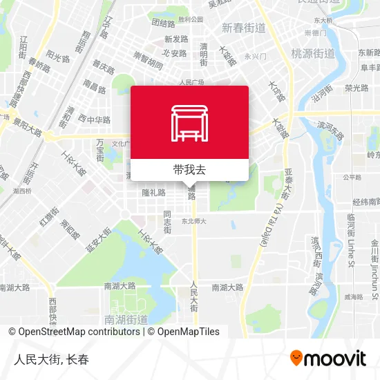 人民大街地图