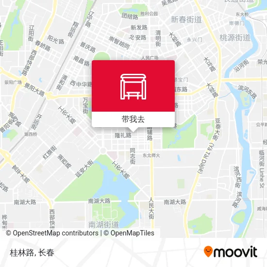 桂林路地图