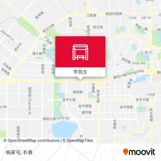 杨家屯地图