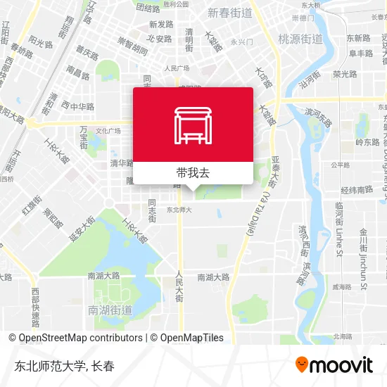 东北师范大学地图