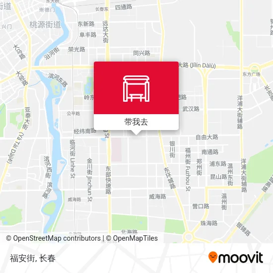福安街地图