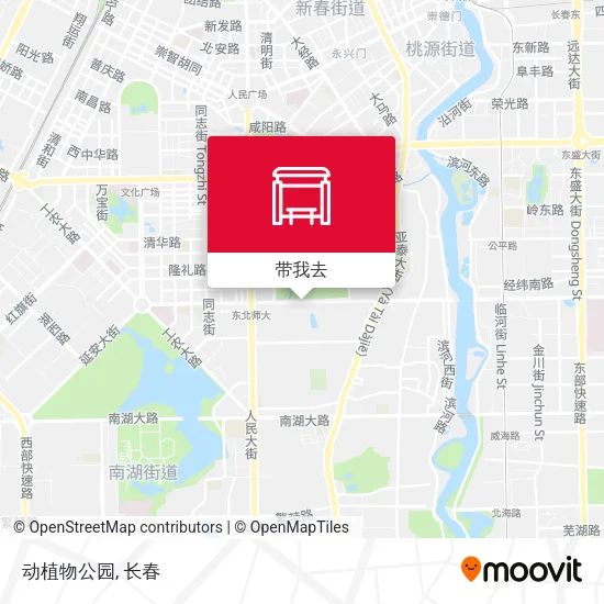 动植物公园地图