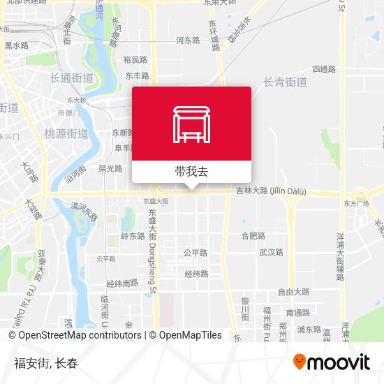 福安街地图
