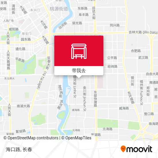 海口路地图