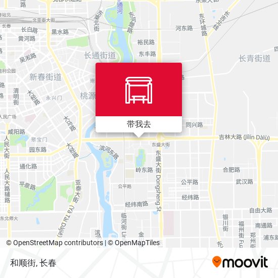 和顺街地图