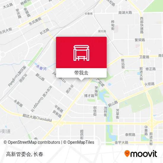 高新管委会地图